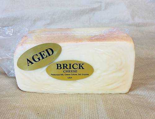 Aged Brick Cheese 1 lb.